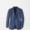 Davies Plaid Soft Jacket in CADET