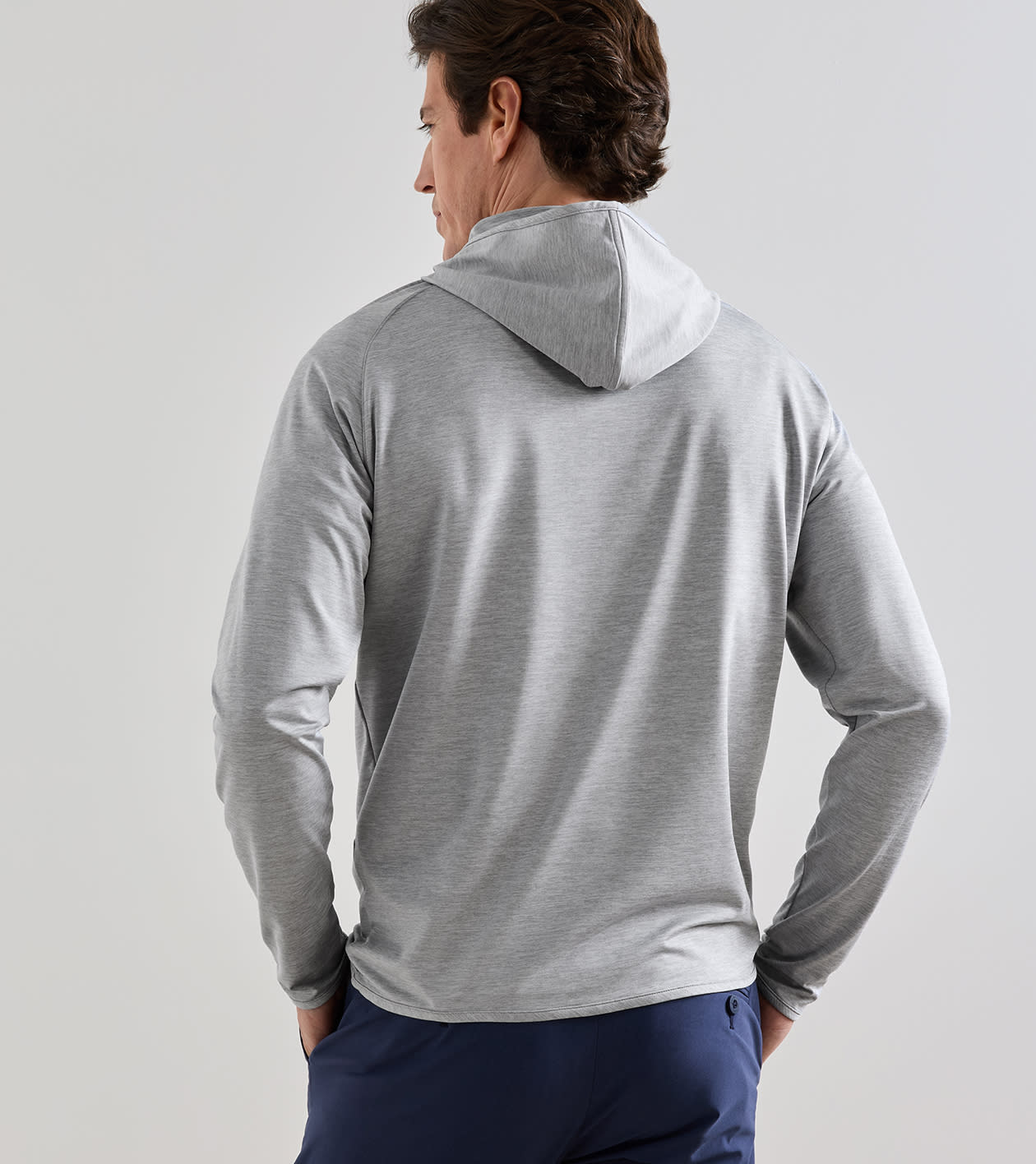 Stealth Performance Hoodie in Gale Grey 3 Stealth Performance Hoodie in Gale Grey
