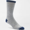 Merino Crew Sock in Light Grey