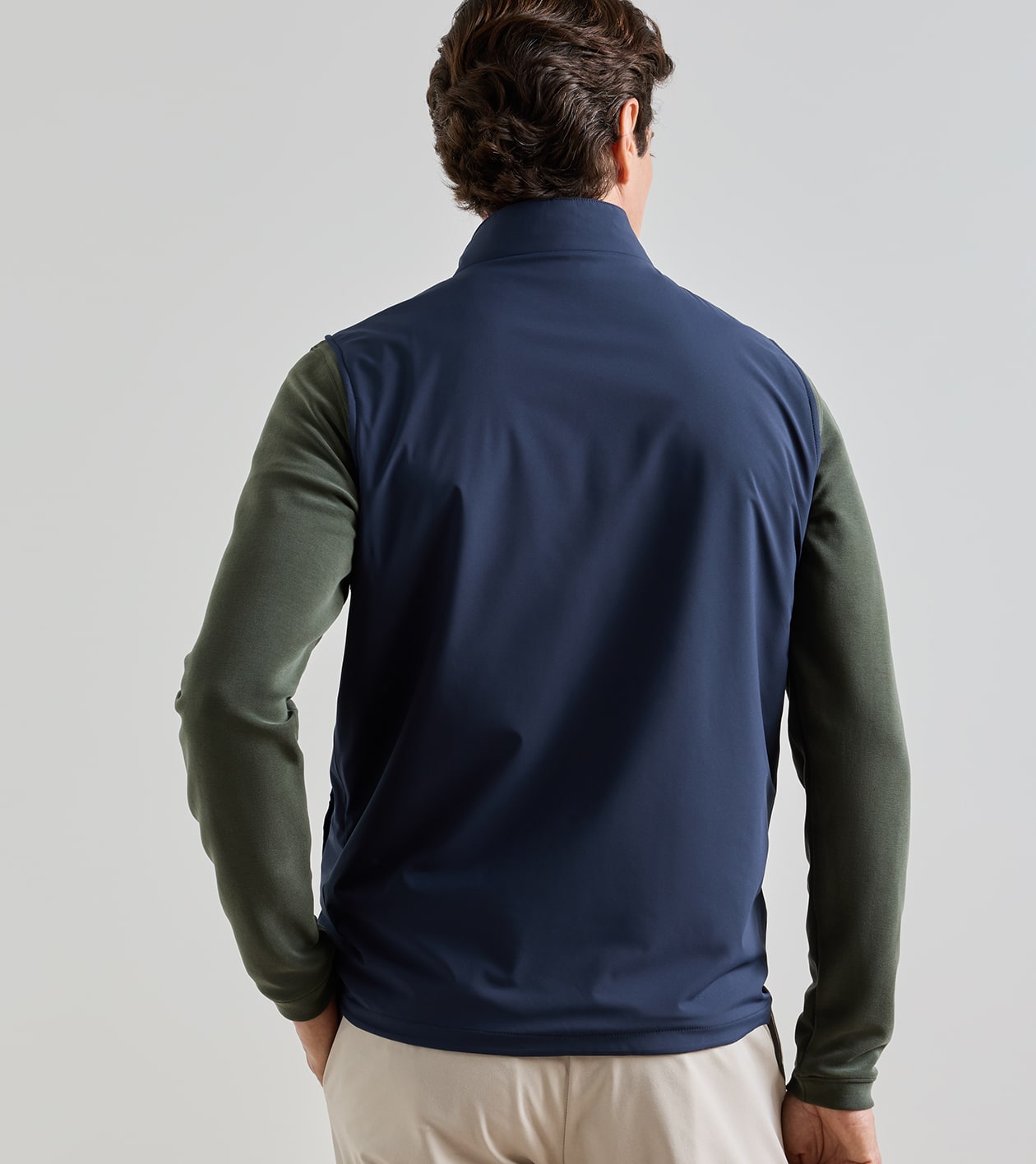 Ryder Reversible Vest in Navy 3 Ryder Reversible Vest in Navy