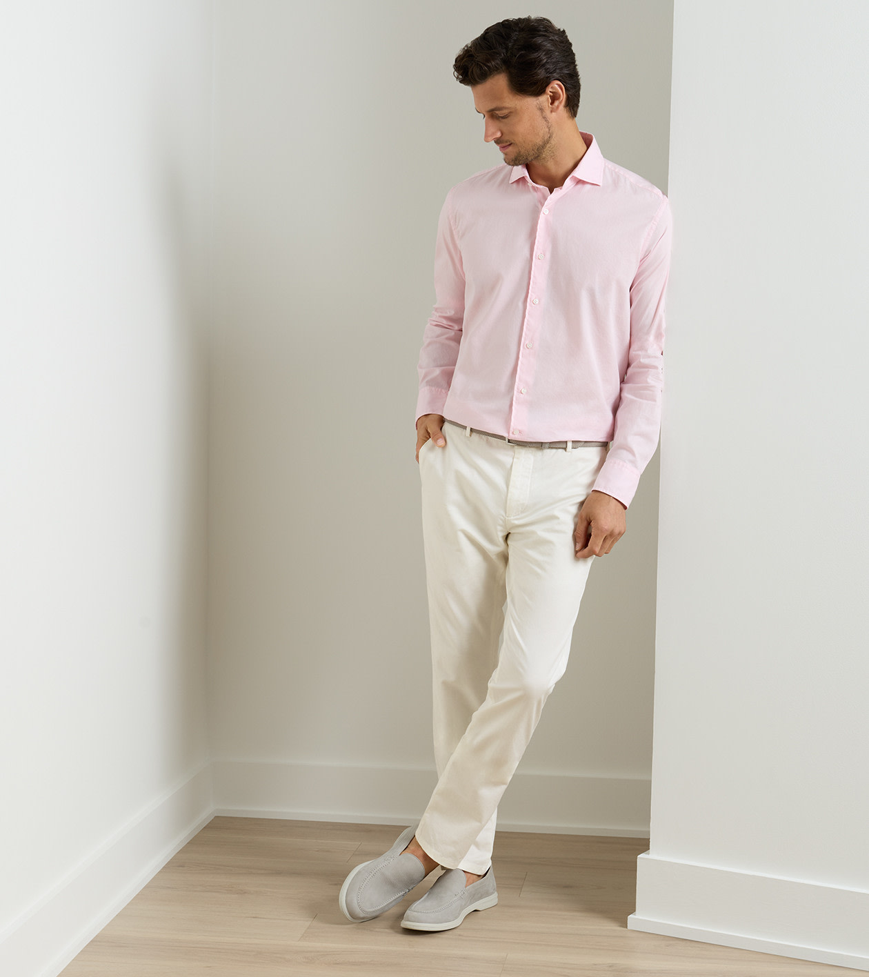 Somerset Flat Front Pant in Almond 2 Somerset Flat Front Pant in Almond