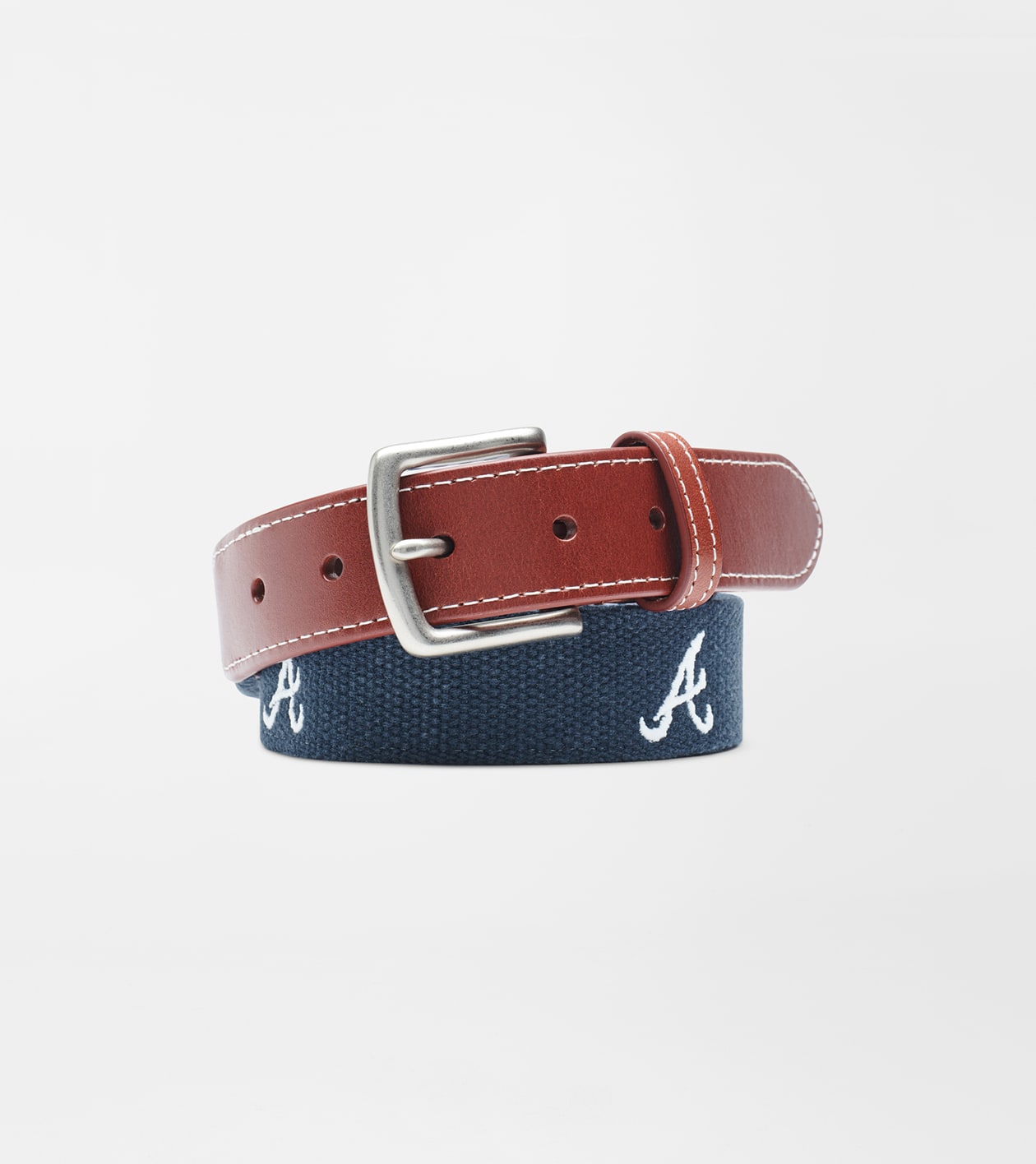 Atlanta Braves Belt in Patriot Navy 1 Atlanta Braves Belt in Patriot Navy