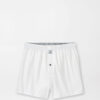 Bold Stretch Jersey Boxer in White