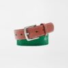 Notre Dame Leprechaun Belt in Erin Green