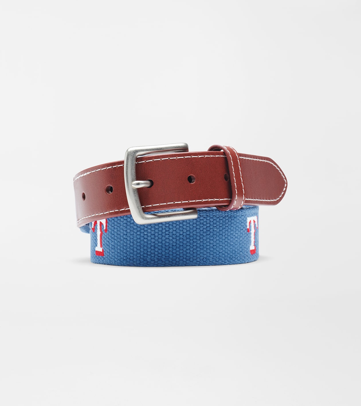 Texas Rangers Belt in Sapphire