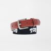 TCU Horned Frogs Belt in Black
