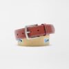UNC Tarheel Belt in Khaki 3 UNC Tarheel Belt in Khaki