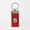 NC State Key Chain in Red3 3 NC State Key Chain in Red3