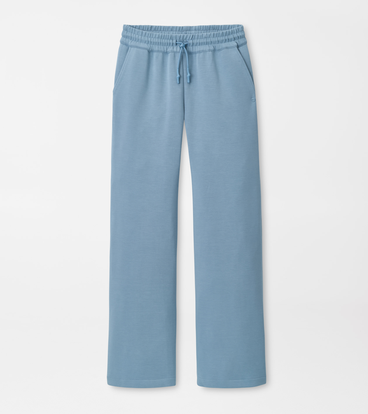 Flora Knit Track Pant in RAINWATER 1 Flora Knit Track Pant in RAINWATER