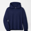 Flora Knit Hoodie in Navy 12 Flora Knit Hoodie in Navy