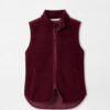 Tilly Bonded Sherpa Vest in OX BLOOD 10 Tilly Bonded Sherpa Vest in OX BLOOD