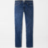 Crown Heritage Five Pocket Denim in INDIGO BLUE WASH 2 Crown Heritage Five Pocket Denim in INDIGO BLUE WASH