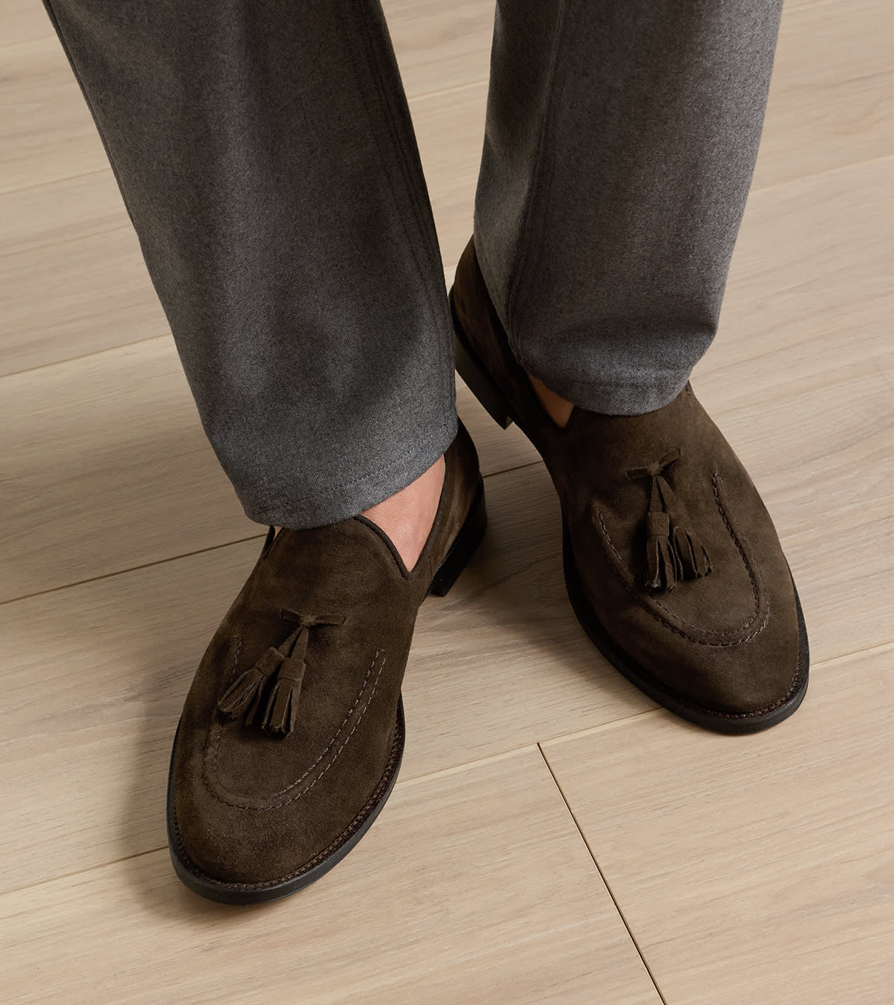 Oxford Tassel Loafer in Espresso 2 Oxford Tassel Loafer in Espresso