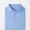Rivington Performance Jersey Polo in Estate Blue