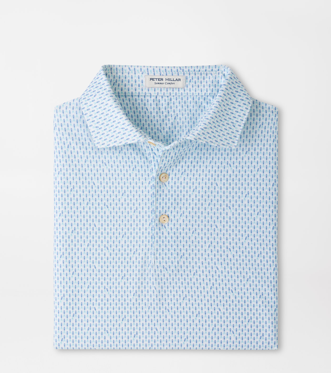 Weekend Wake Performance Jersey Polo in White 1 Weekend Wake Performance Jersey Polo in White