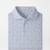 Ranch Water Performance Jersey Polo in White 11 Ranch Water Performance Jersey Polo in White