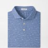 On The Half Shell Performance Jersey Polo in White