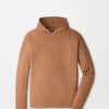 Pine Waffle Performance Hoodie in Dark Amber