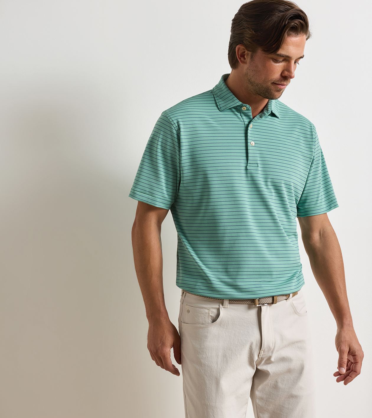 Winston Performance Mesh Polo in FRESH MINT 2 Winston Performance Mesh Polo in FRESH MINT