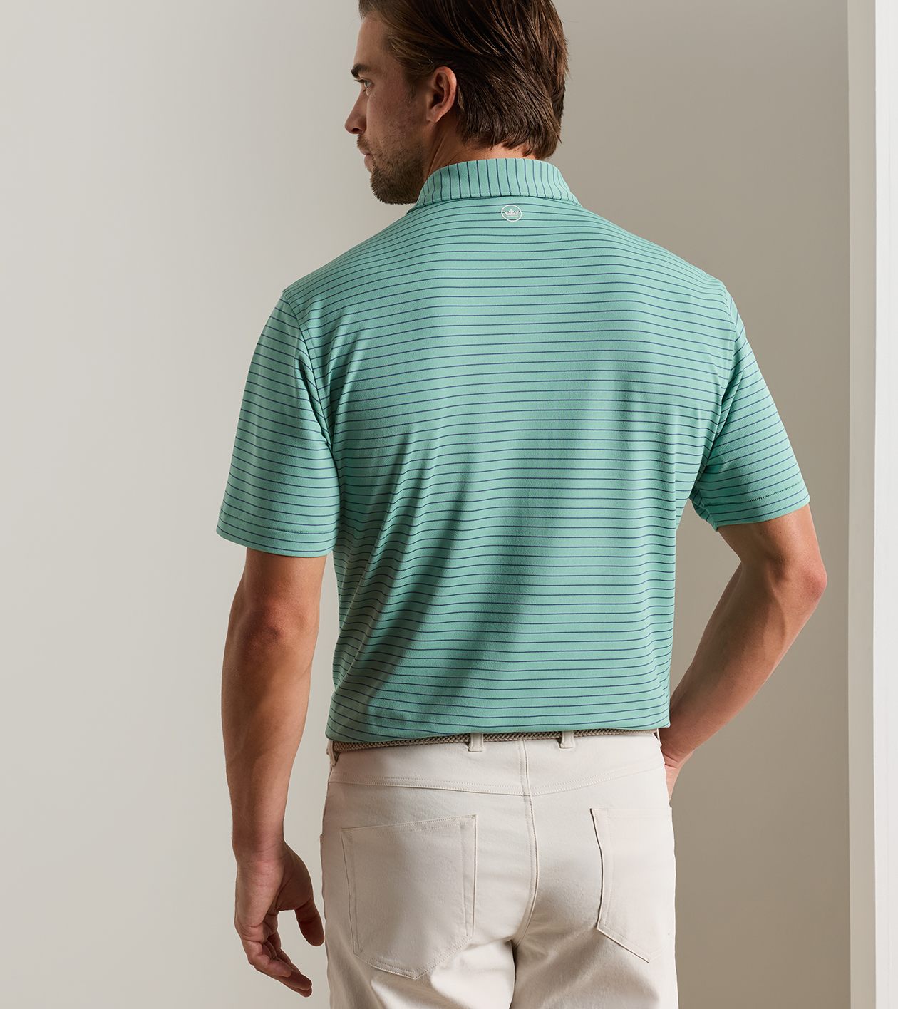 Winston Performance Mesh Polo in FRESH MINT 3 Winston Performance Mesh Polo in FRESH MINT