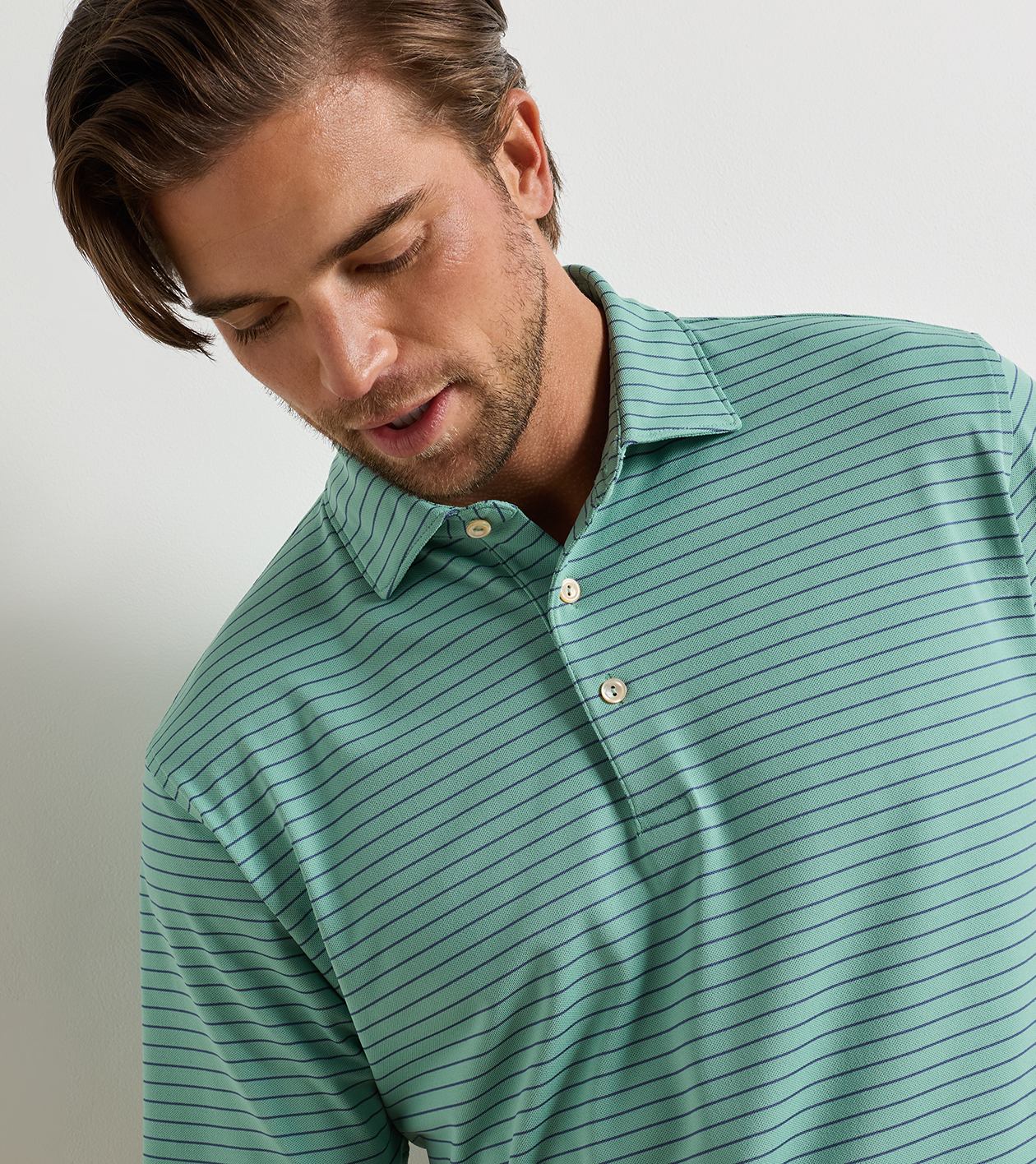 Winston Performance Mesh Polo in FRESH MINT 5 Winston Performance Mesh Polo in FRESH MINT