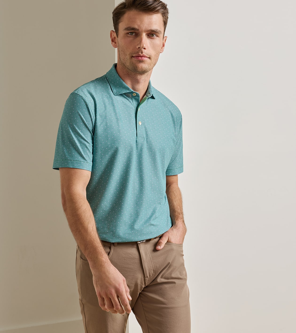 Dirty Martini Performance Mesh Polo in FRESH MINT 2 Dirty Martini Performance Mesh Polo in FRESH MINT