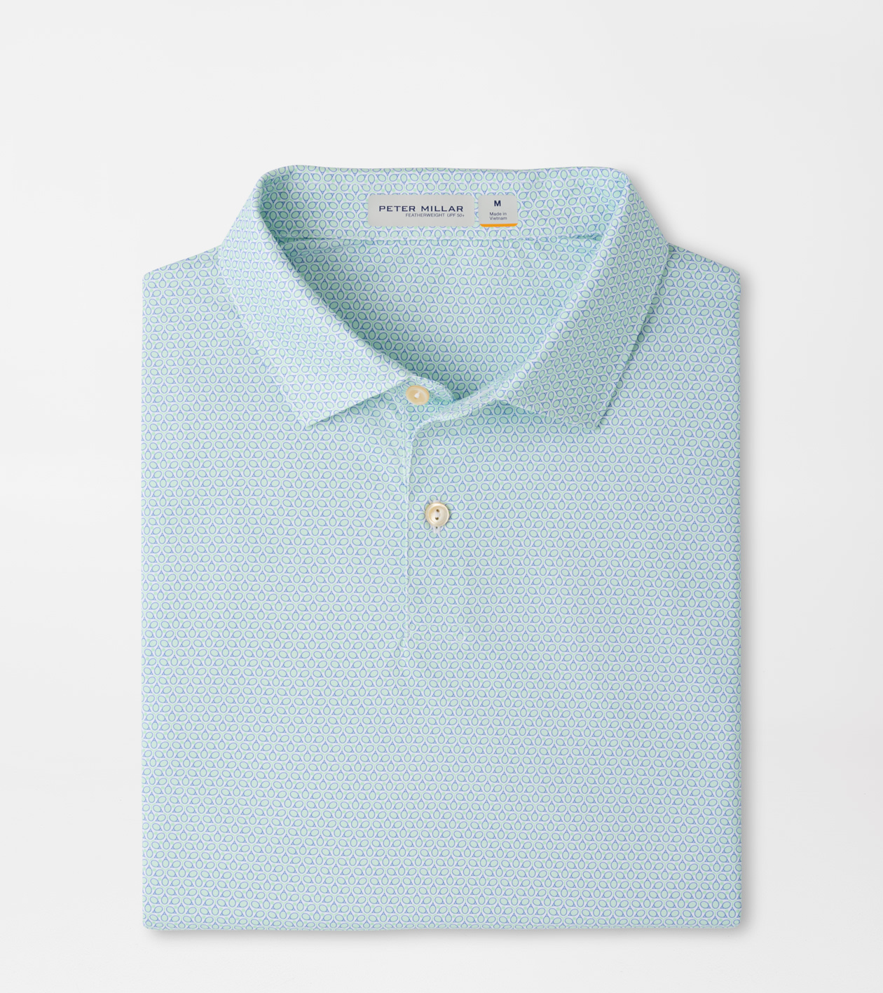 Featherweight Racquet Club Performance Polo in White 1 Featherweight Racquet Club Performance Polo in White