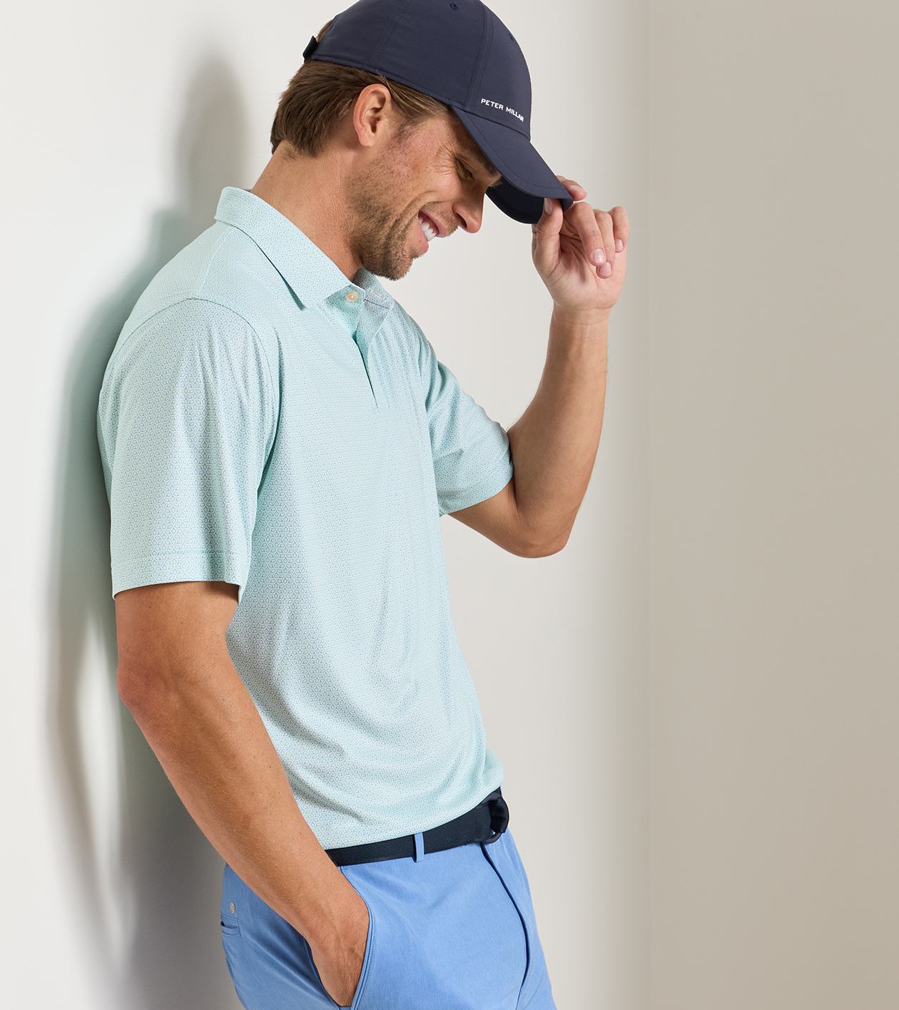 Featherweight Racquet Club Performance Polo in White 2 Featherweight Racquet Club Performance Polo in White