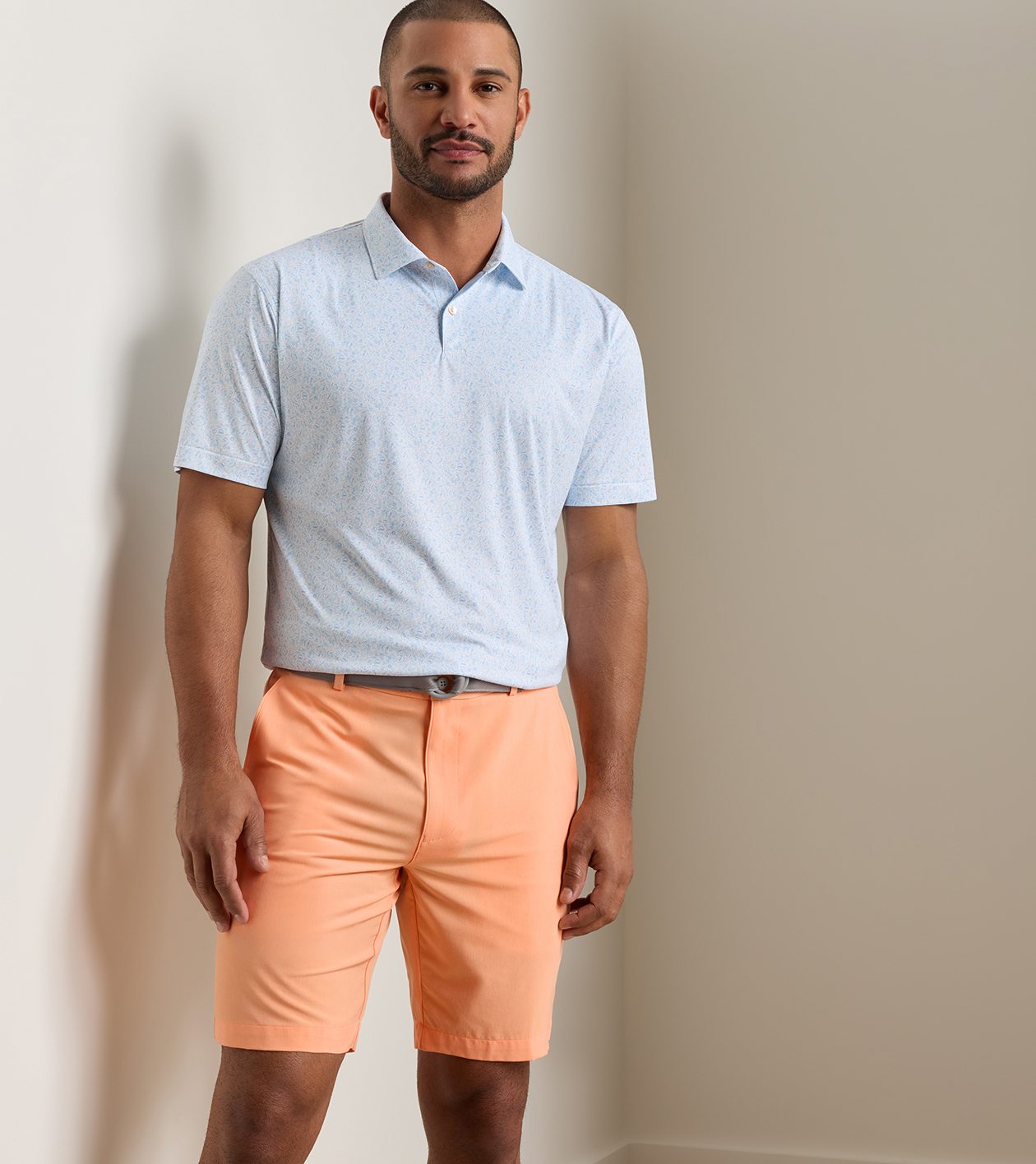 Featherweight Water Hazard Performance Polo in White 2 Featherweight Water Hazard Performance Polo in White