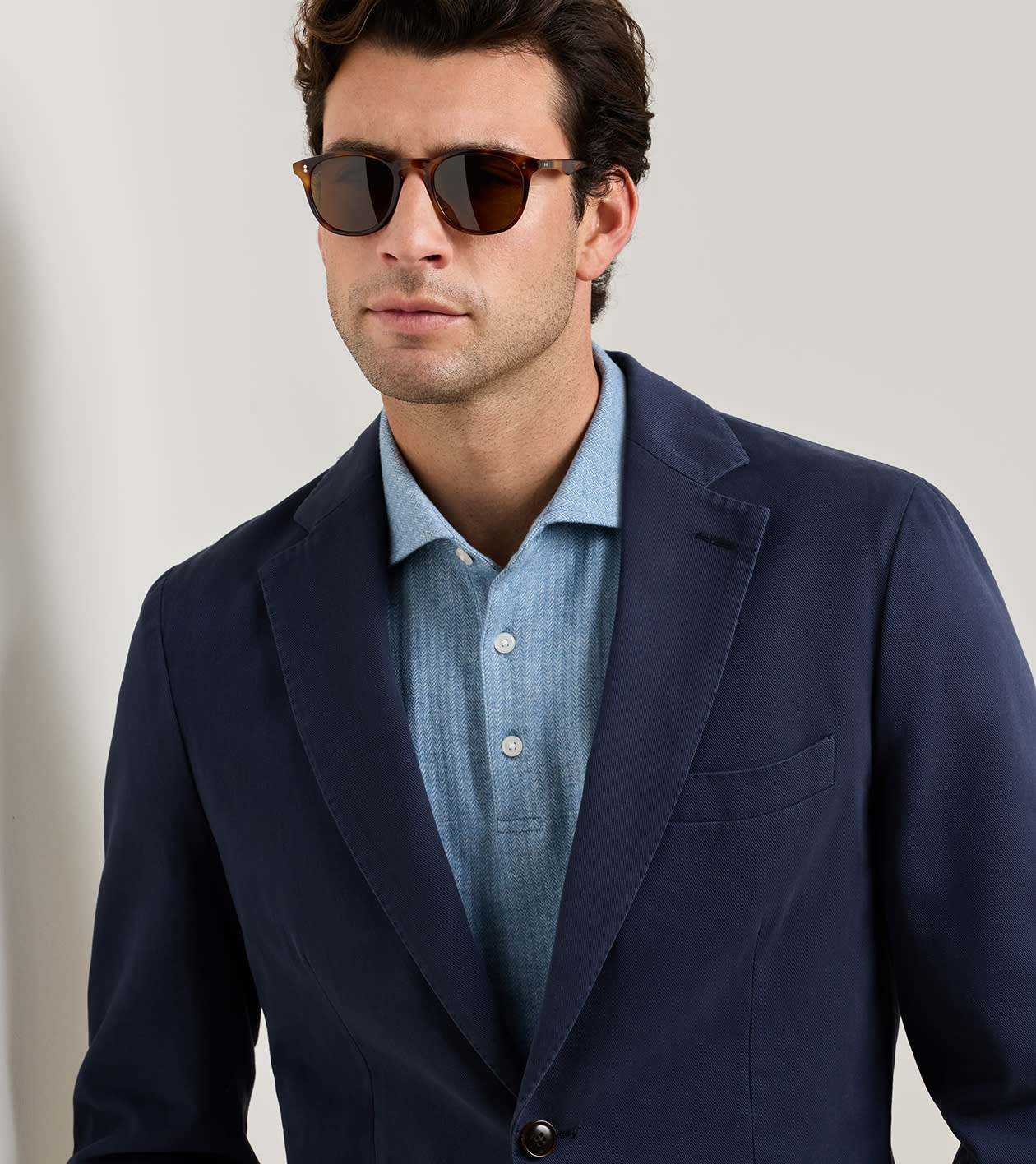 Weekend Cotton Cashmere Soft Jacket in PROVIDENCE BAY 6 Weekend Cotton Cashmere Soft Jacket in PROVIDENCE BAY