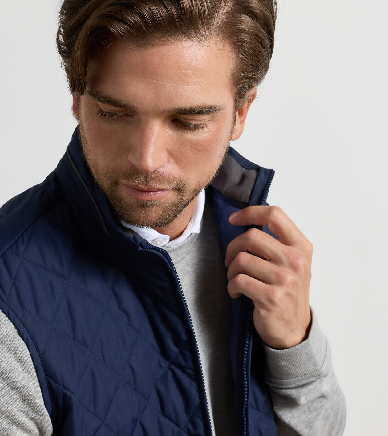 Essex Vest in Navy 5 Essex Vest in Navy