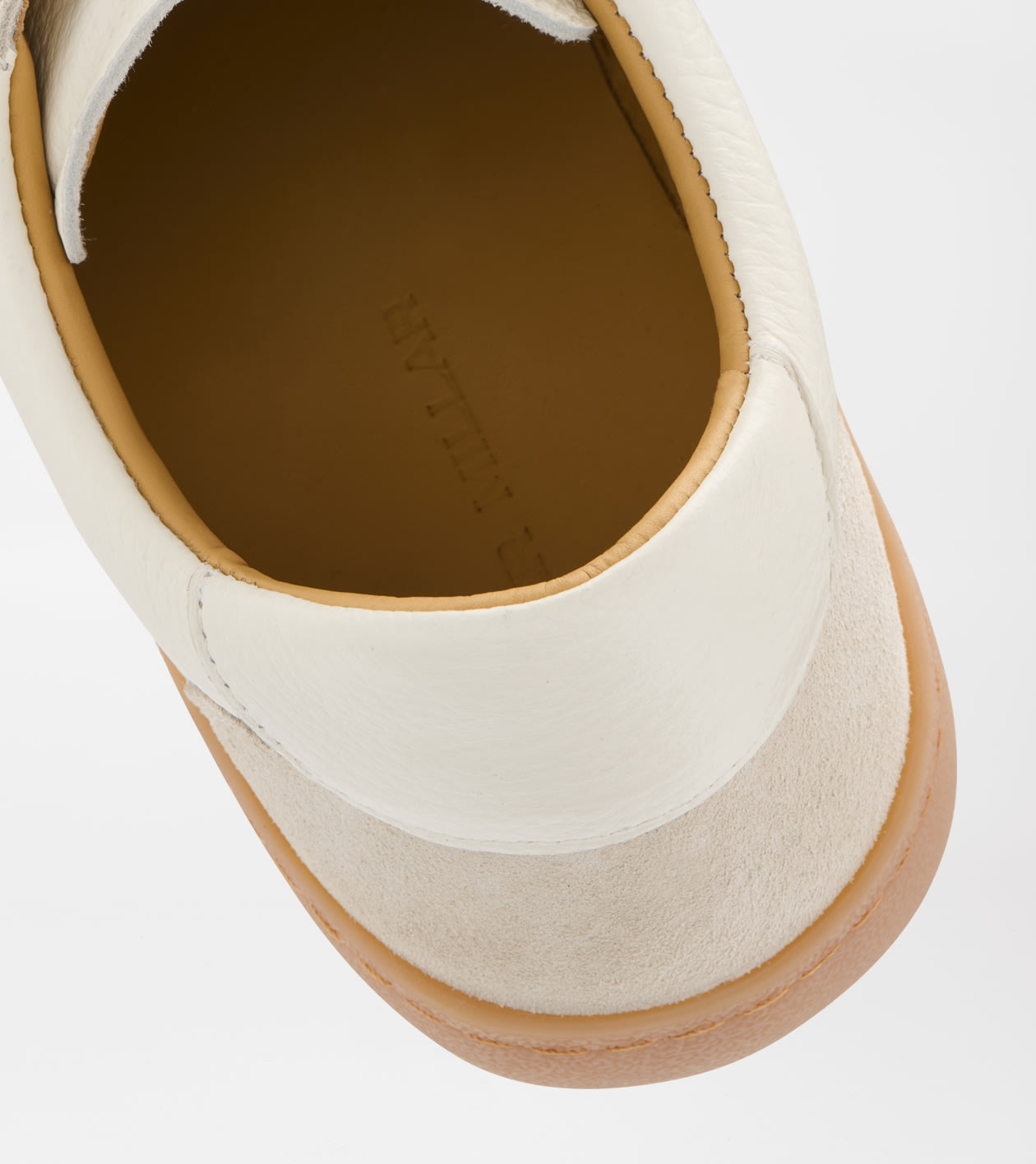 Odyssey Deerskin and Suede Sneaker in Ivory 5 Odyssey Deerskin and Suede Sneaker in Ivory