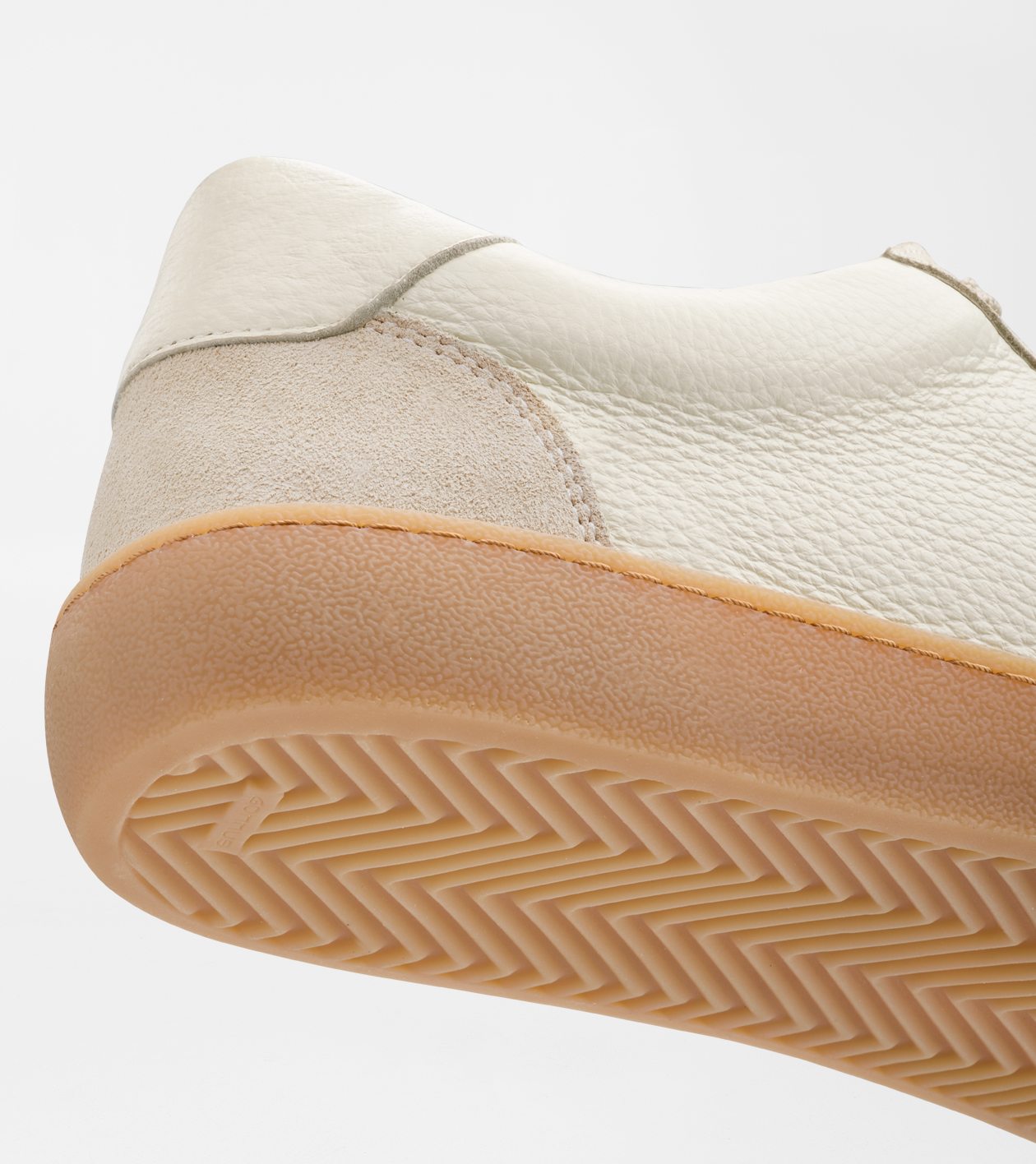 Odyssey Deerskin and Suede Sneaker in Ivory 7 Odyssey Deerskin and Suede Sneaker in Ivory
