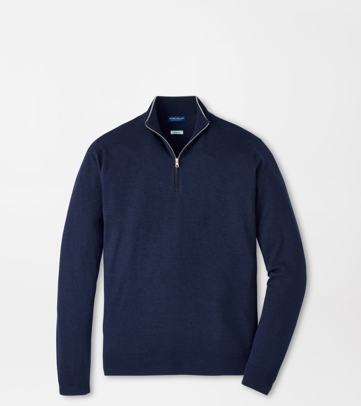 Excursionist Flex Quarter-Zip Sweater in Navy 1 Excursionist Flex Quarter-Zip Sweater in Navy