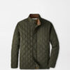 Suffolk Coat in Dark Olive