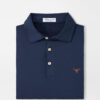 Texas Solid Performance Jersey Polo in Navy