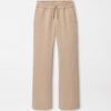 Flora Knit Melange Track Pant in CAMEL