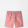 Tails Of Summer Swim Trunk in RED CORAL
