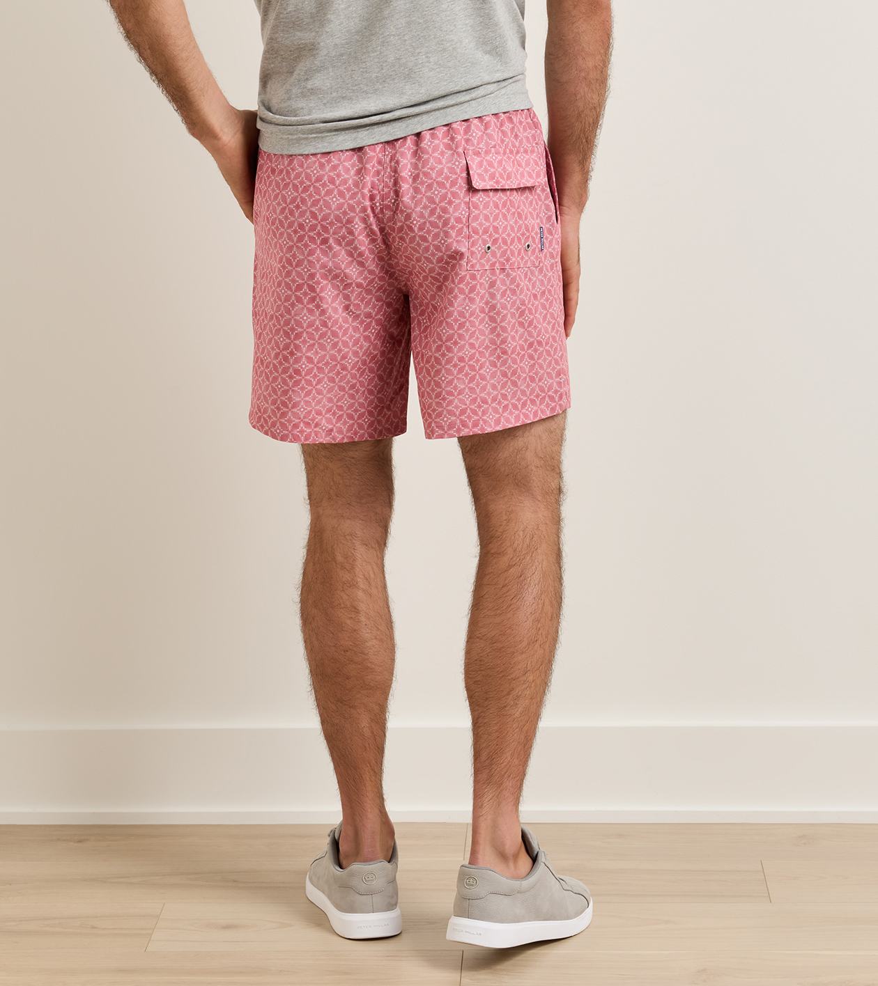 Tails Of Summer Swim Trunk in RED CORAL 3 Tails Of Summer Swim Trunk in RED CORAL