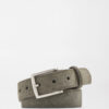 Excursionist Suede Belt in Smoke