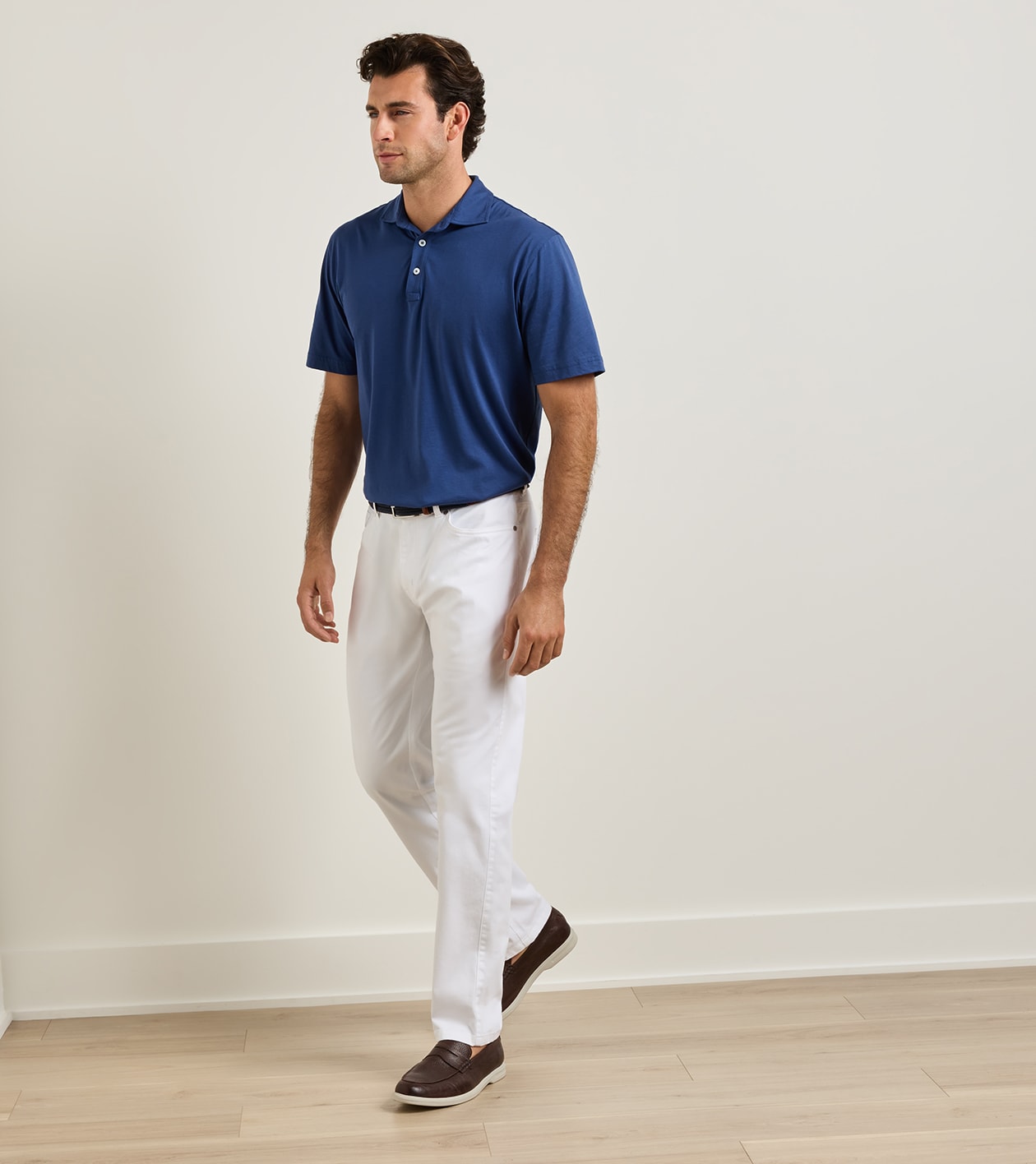 Signature Sateen Five-Pocket Pant in OPTIC WHITE 2 Signature Sateen Five-Pocket Pant in OPTIC WHITE