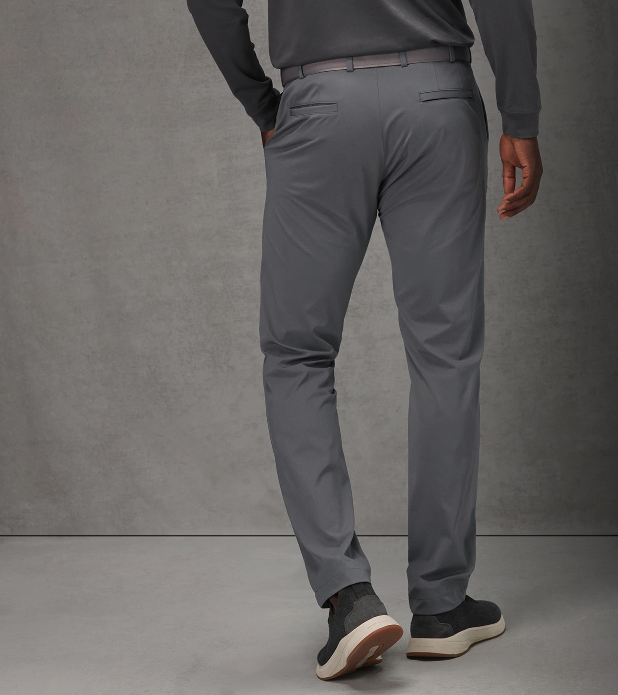 Pursuit Performance Flat-Front Trouser in CITYSCAPE 3 Pursuit Performance Flat-Front Trouser in CITYSCAPE