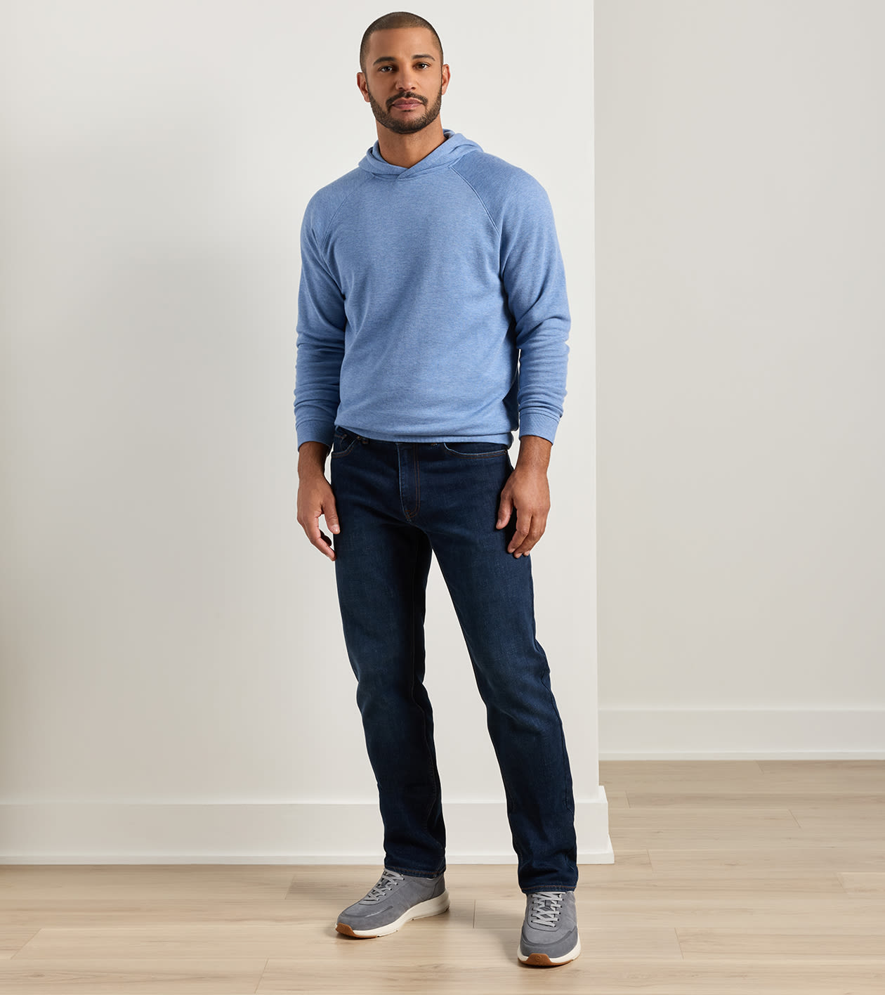 Crown Heritage Five Pocket Denim in MIDNIGHT BLUE RINSE 2 Crown Heritage Five Pocket Denim in MIDNIGHT BLUE RINSE