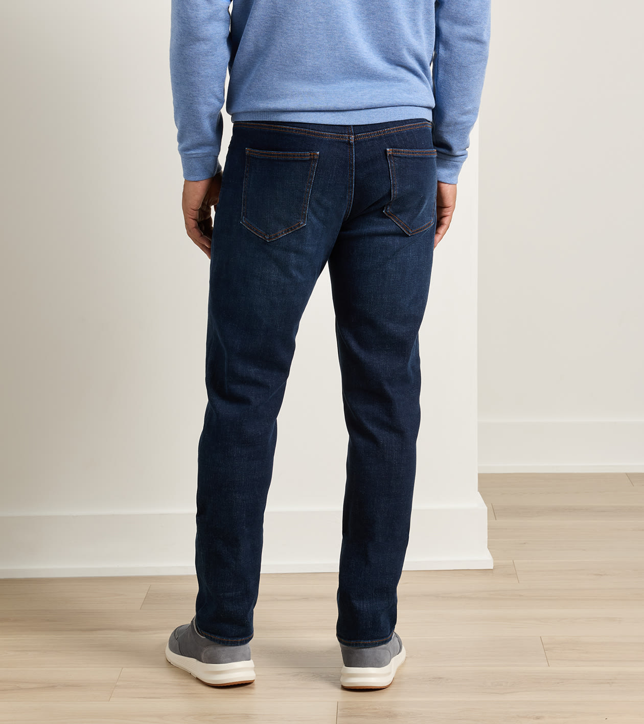 Crown Heritage Five Pocket Denim in MIDNIGHT BLUE RINSE 3 Crown Heritage Five Pocket Denim in MIDNIGHT BLUE RINSE