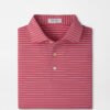 Oaks Performance Jersey Polo in RED CORAL 8 Oaks Performance Jersey Polo in RED CORAL