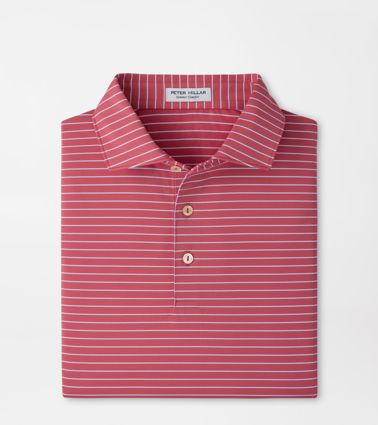 Oaks Performance Jersey Polo in RED CORAL 1 Oaks Performance Jersey Polo in RED CORAL