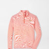 Houston Astros Perth Sugar Stripe Performance Quarter-Zip in Orange6/White 2 Houston Astros Perth Sugar Stripe Performance Quarter-Zip in Orange6/White