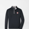 Indiana National Champions Perth Performance Quarter-Zip in Black