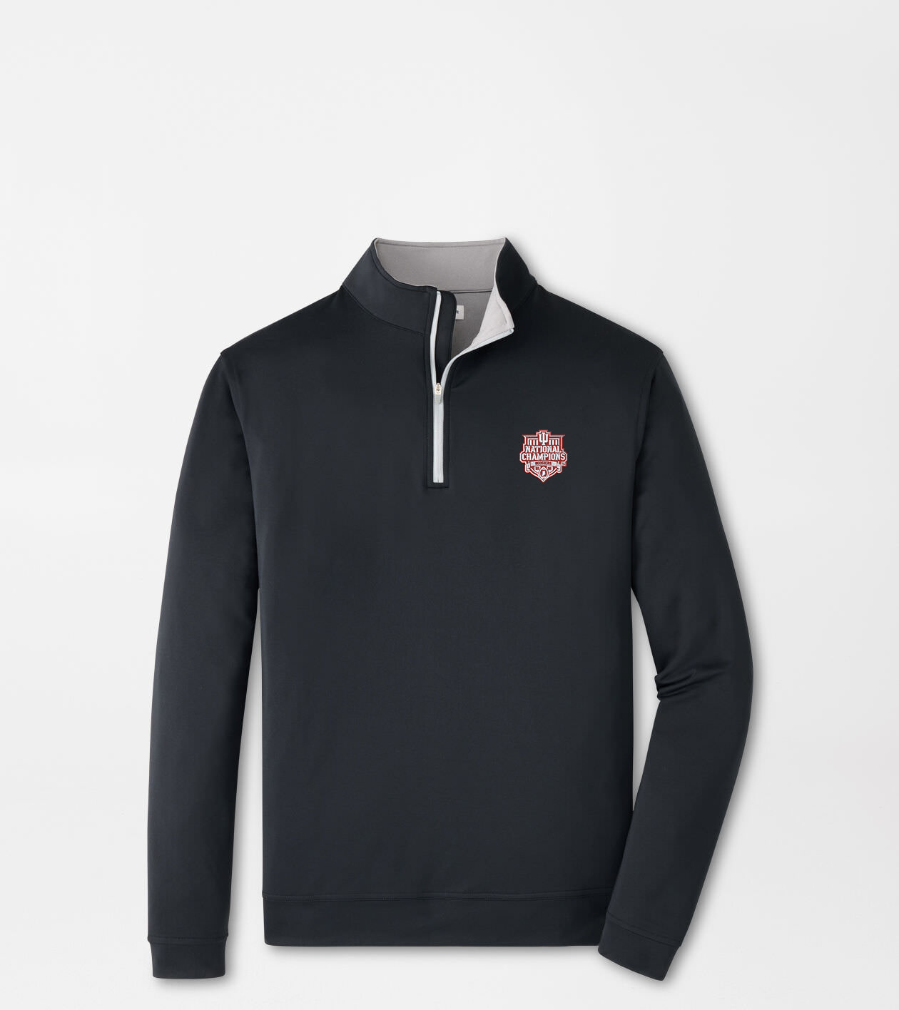 Indiana National Champions Perth Performance Quarter-Zip in Black