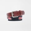 Ole Miss Rebels Belt in Black